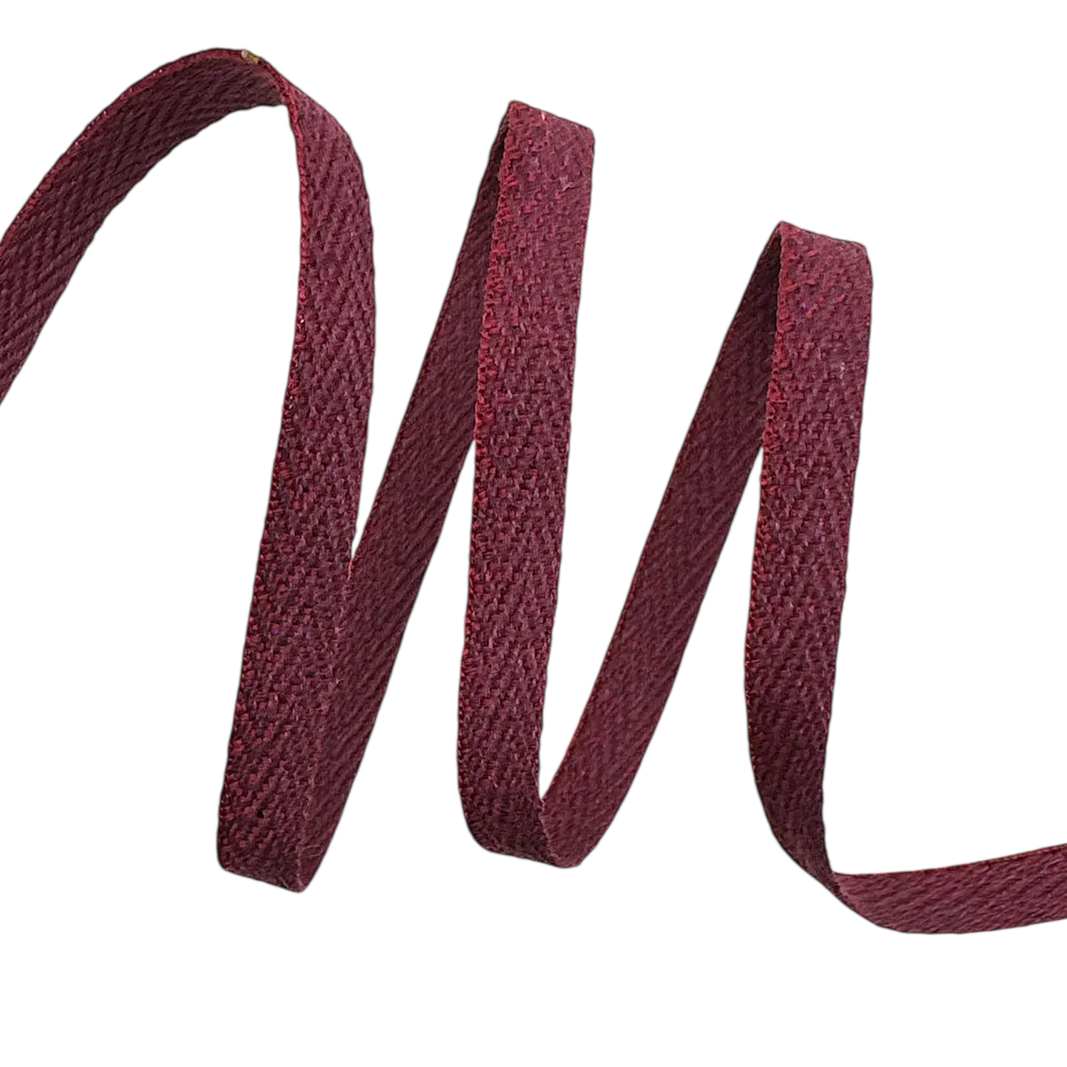 Cadarço Sarjado Misto CC - 50 metros - 10MM, Vinho