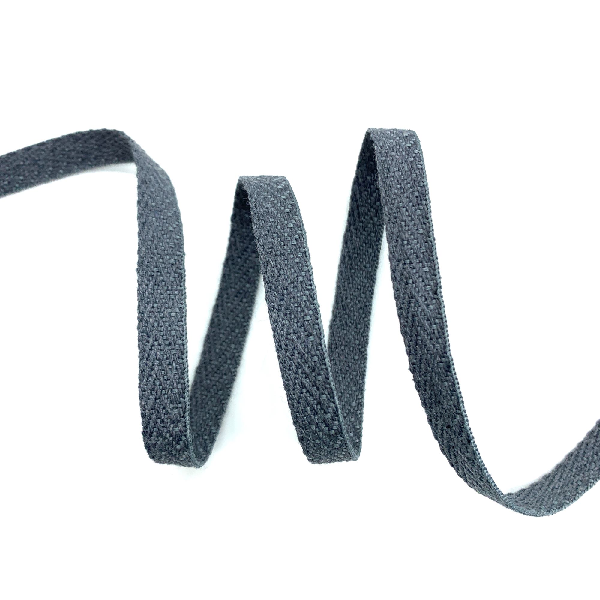 Cadarço Sarjado Misto CC - 50 metros - 10MM, Cinza MD