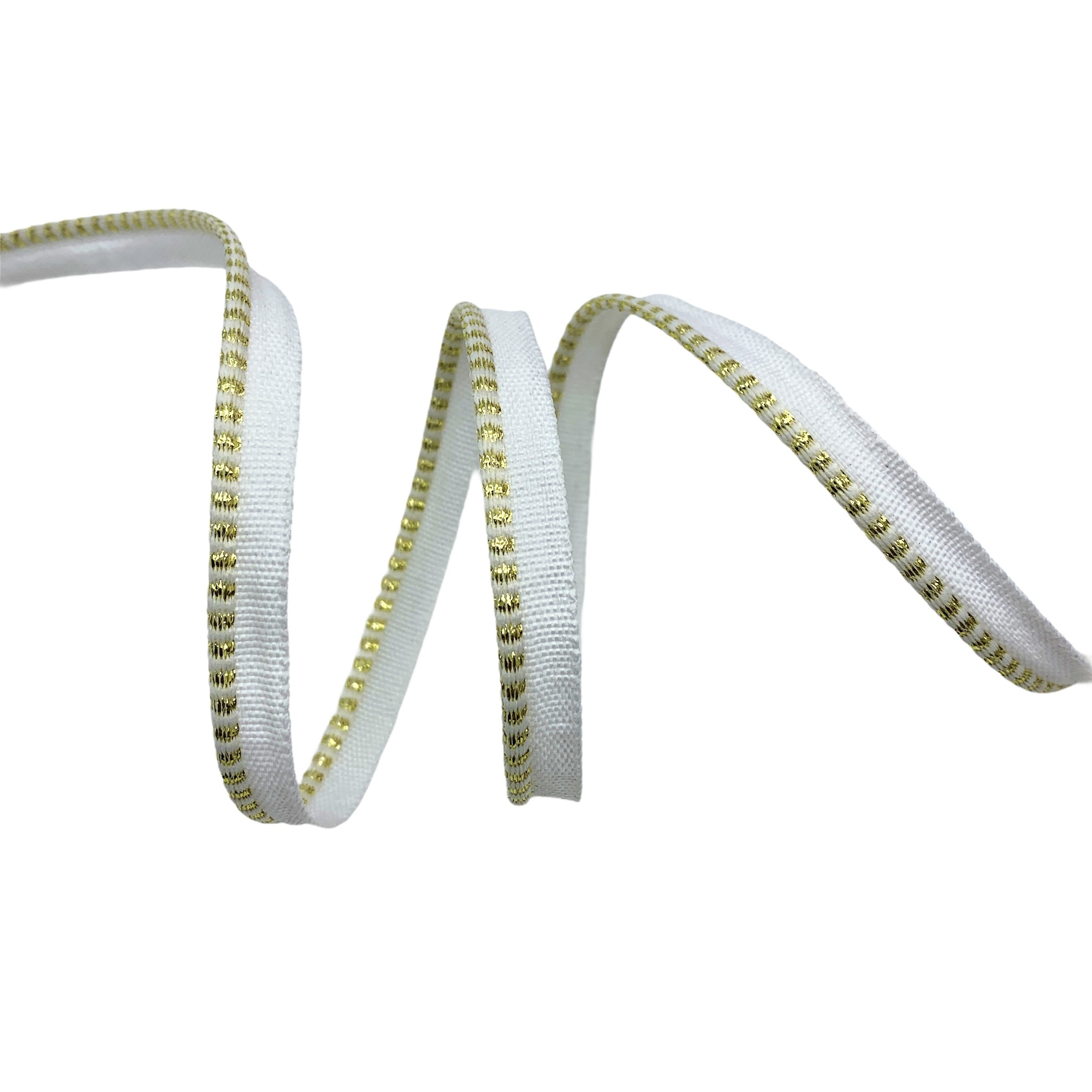 Fita Vivo VVMZ Metalizado 10MM 100% Poliéster - 50MT