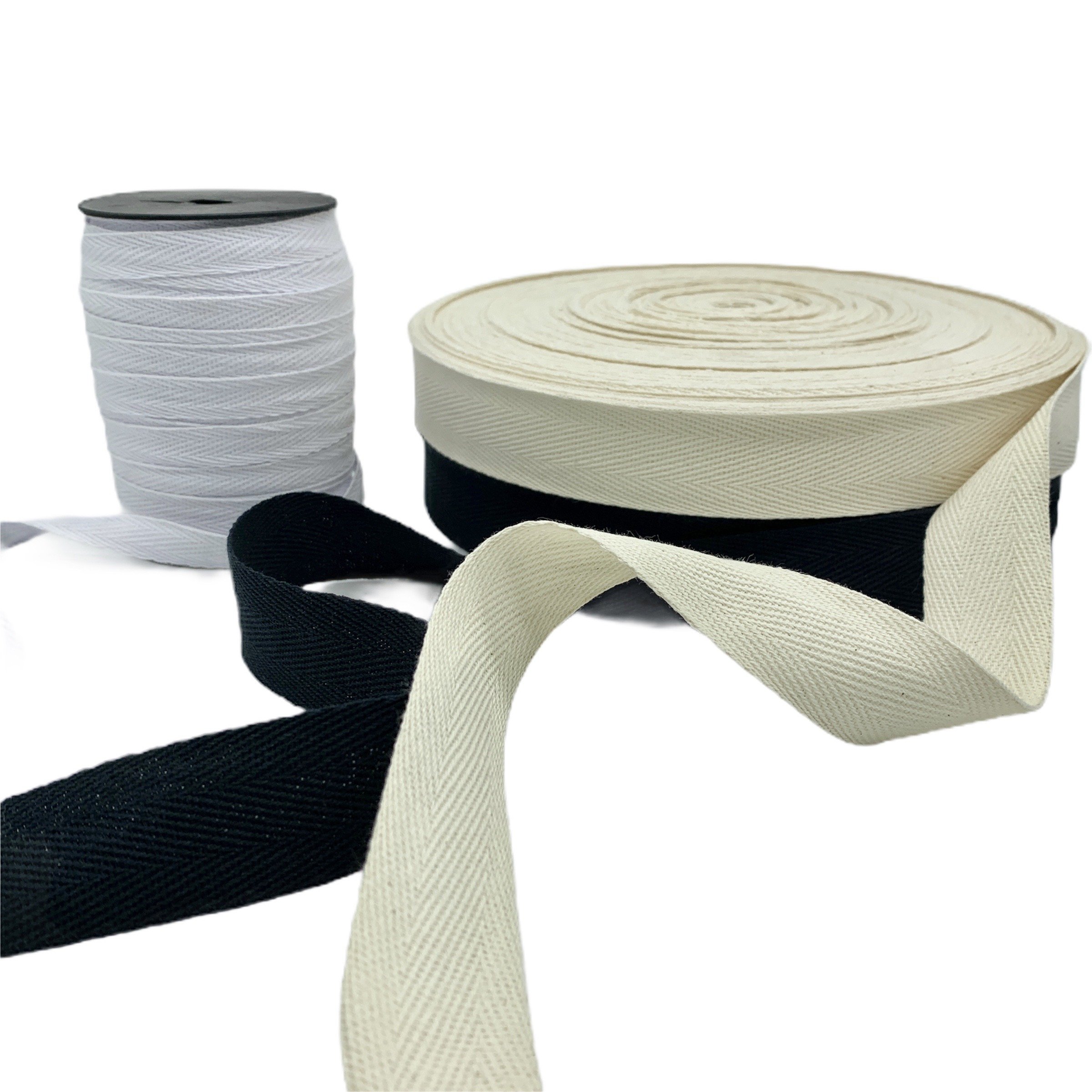 Cadarço Sarjado de Algodão CAD - 50 Metros