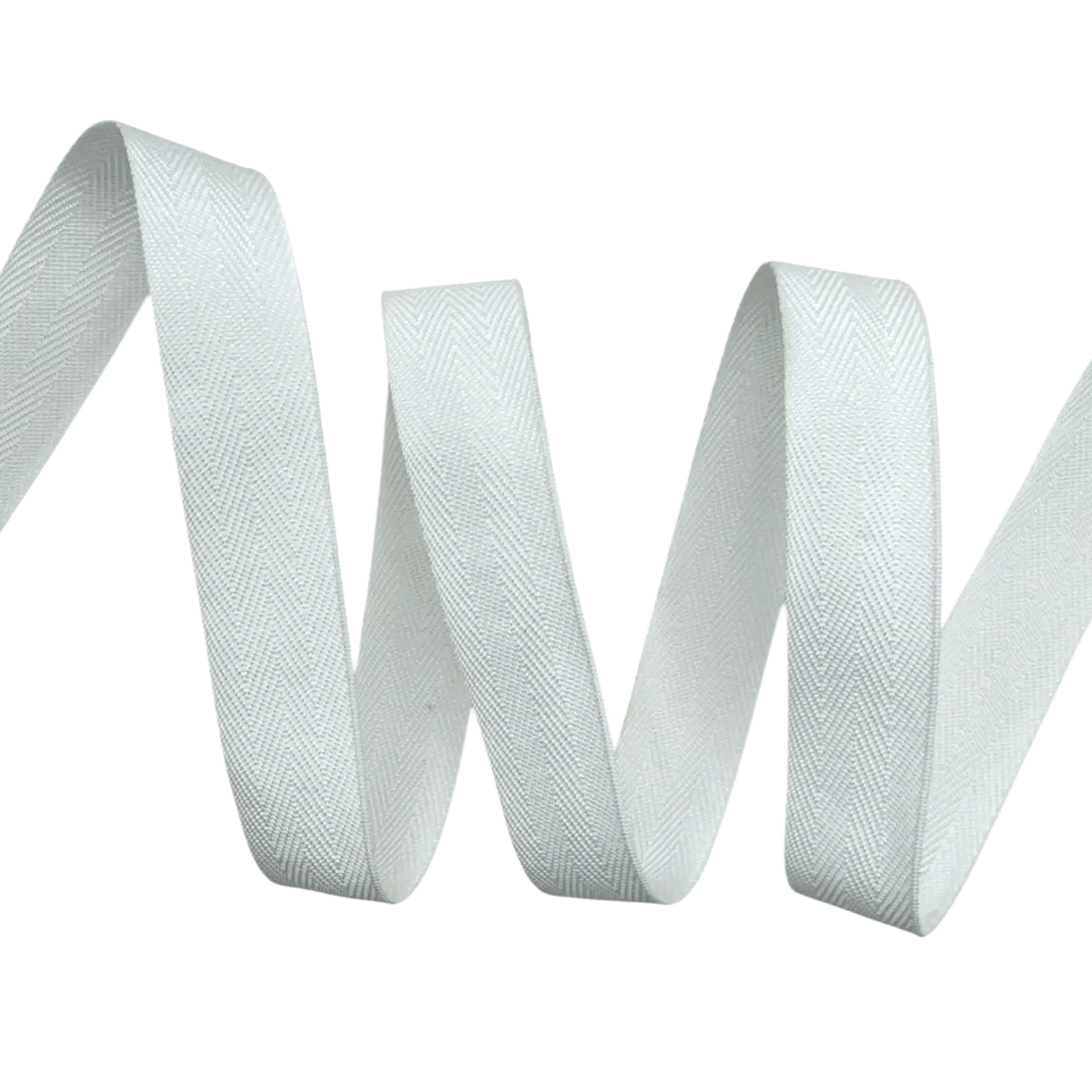 Cadarço Poliéster FP - 50 Metros - 20MM, Branco Nat