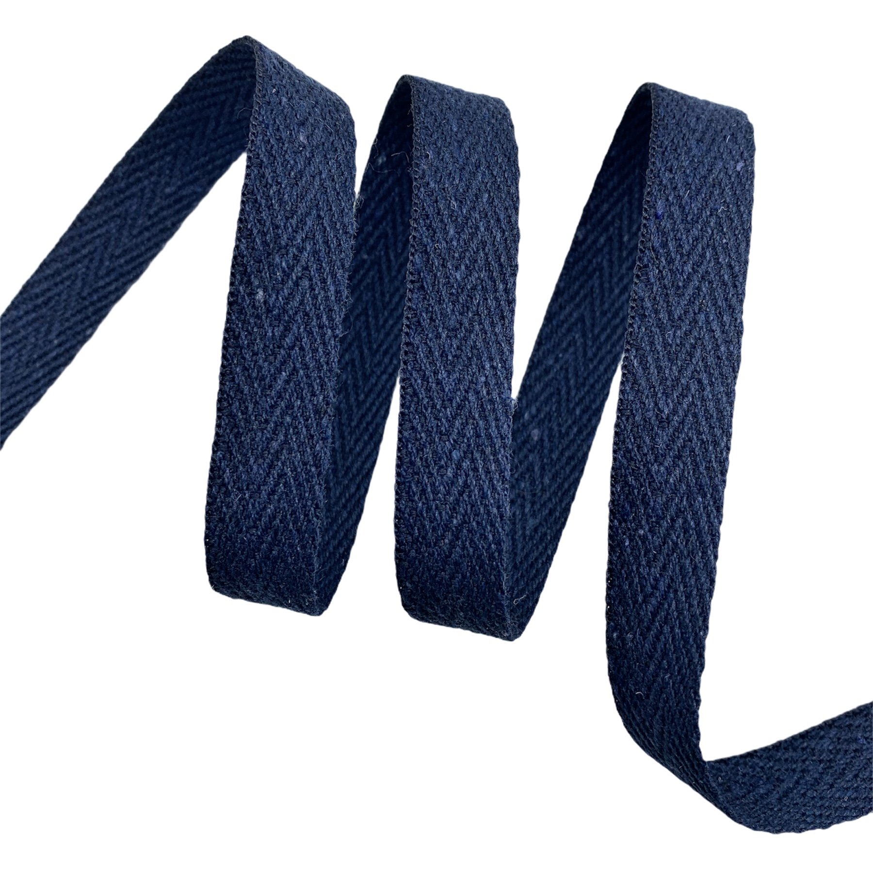 Cadarço Sarjado Misto CC - 50 metros - 15MM, Marinho