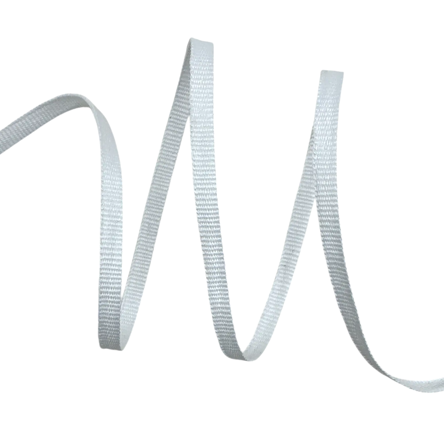 Fita Galão Gorgurão GII - 50 Metros - 06MM, Branco Nat