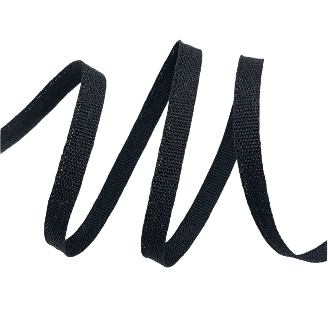 Fita Galão Gorgurão GII - 50 Metros - 06MM, Preto