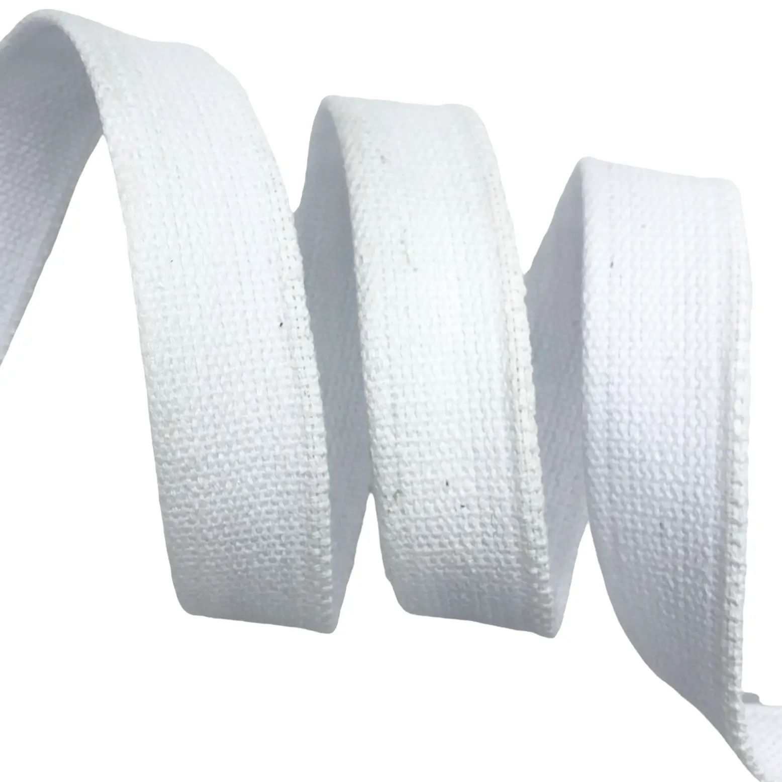 Cadarço para Cinto com Duas Bordas CT2B - 25 Metros - 40MM, Alvejado