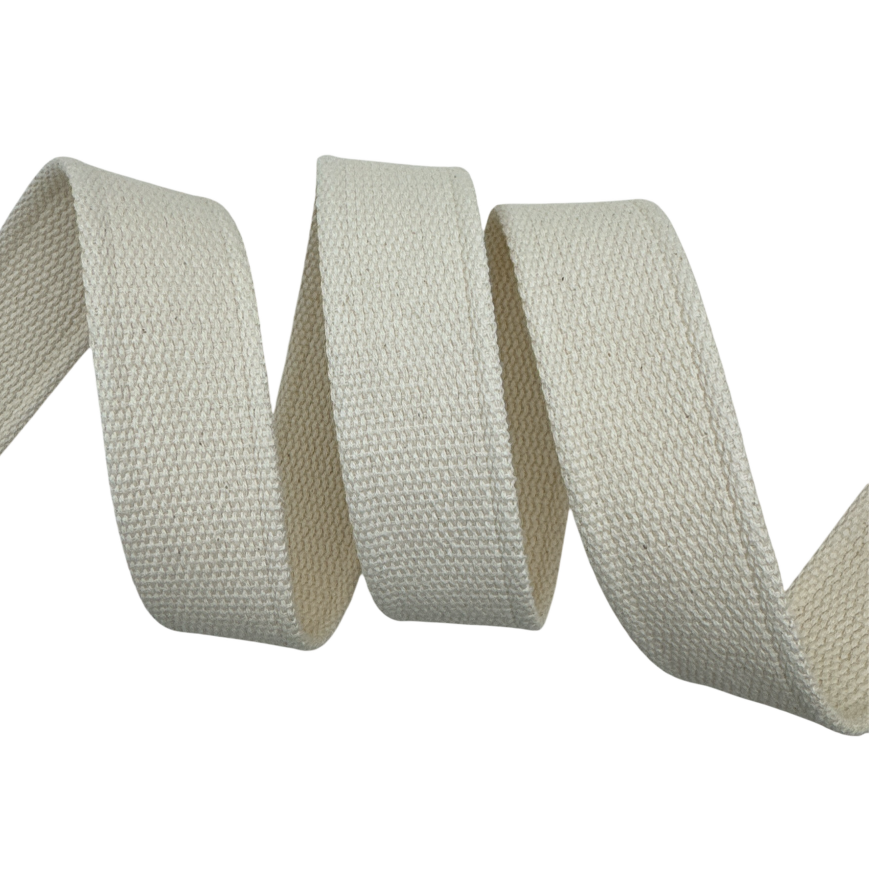 Cadarço para Cinto com Duas Bordas CT2B - 25 Metros - 40MM, Cru