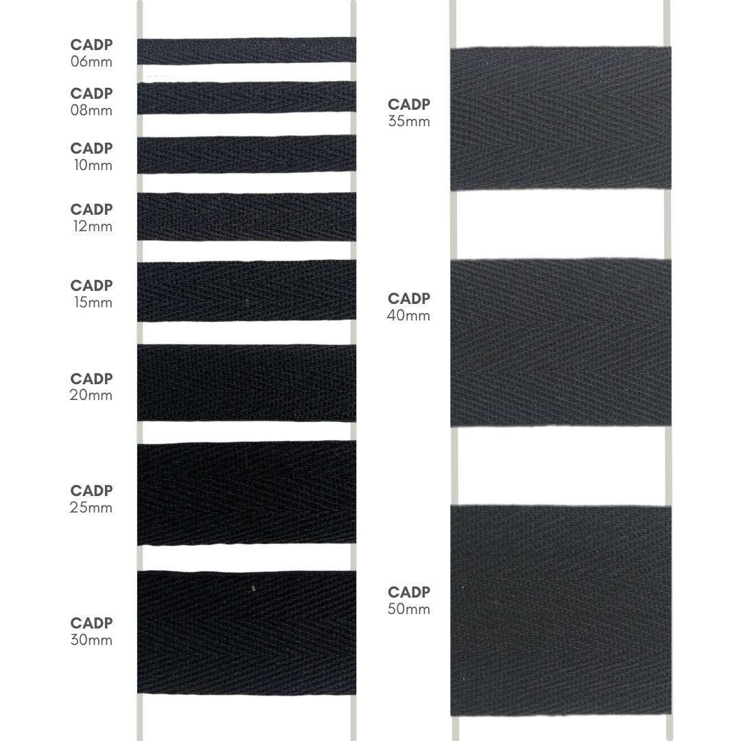 Cadarço Sarjado de Algodão CAD - 50 Metros - Imagem 4