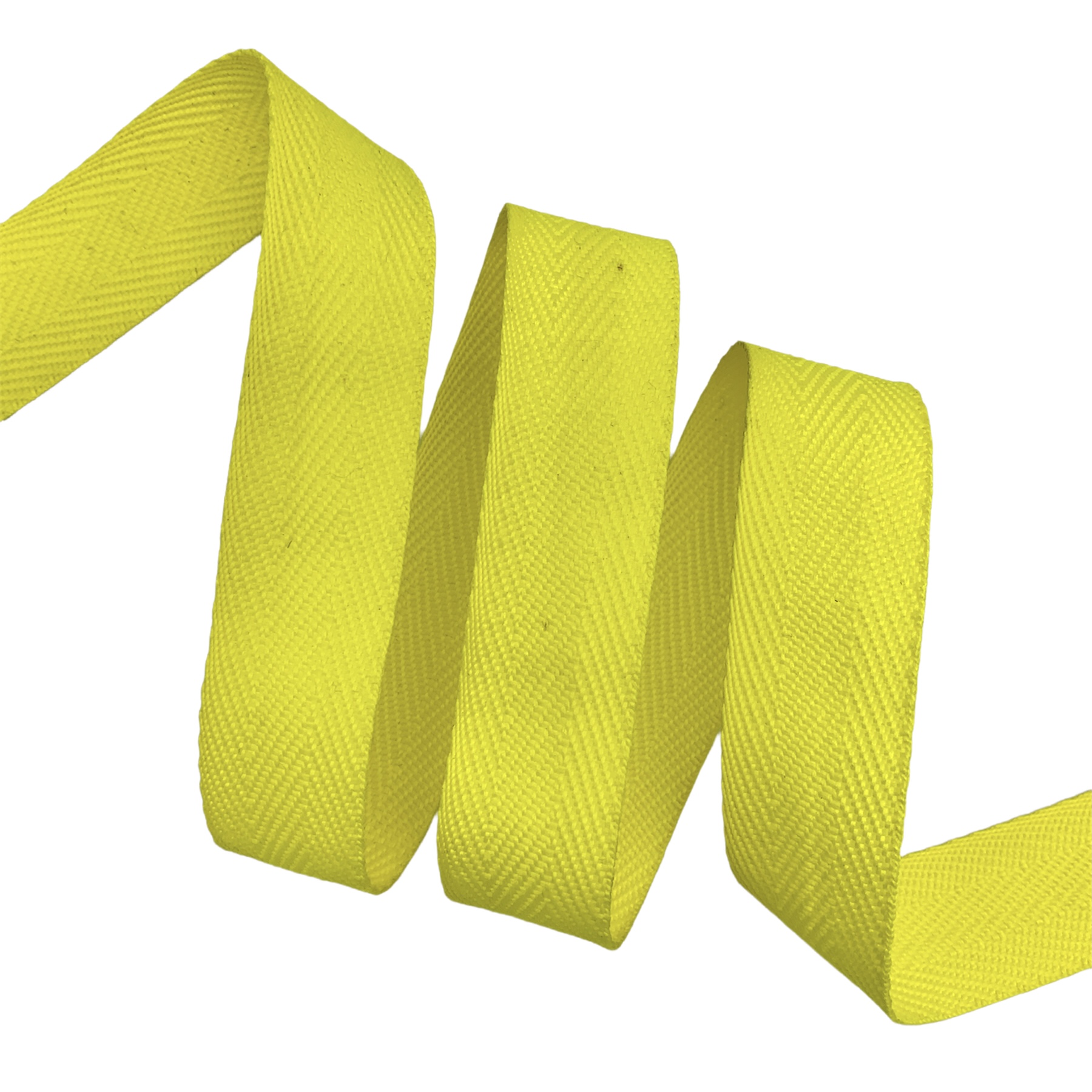 Cadarço Encorpado Poliéster FPG - 50 Metros - 30MM, Canário