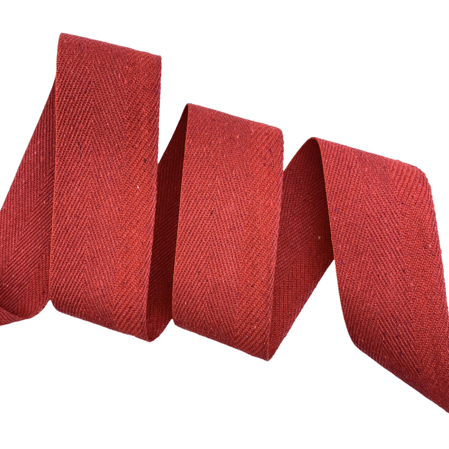 Cadarço Sarjado Misto CC - 50 metros - 50MM, Vermelho