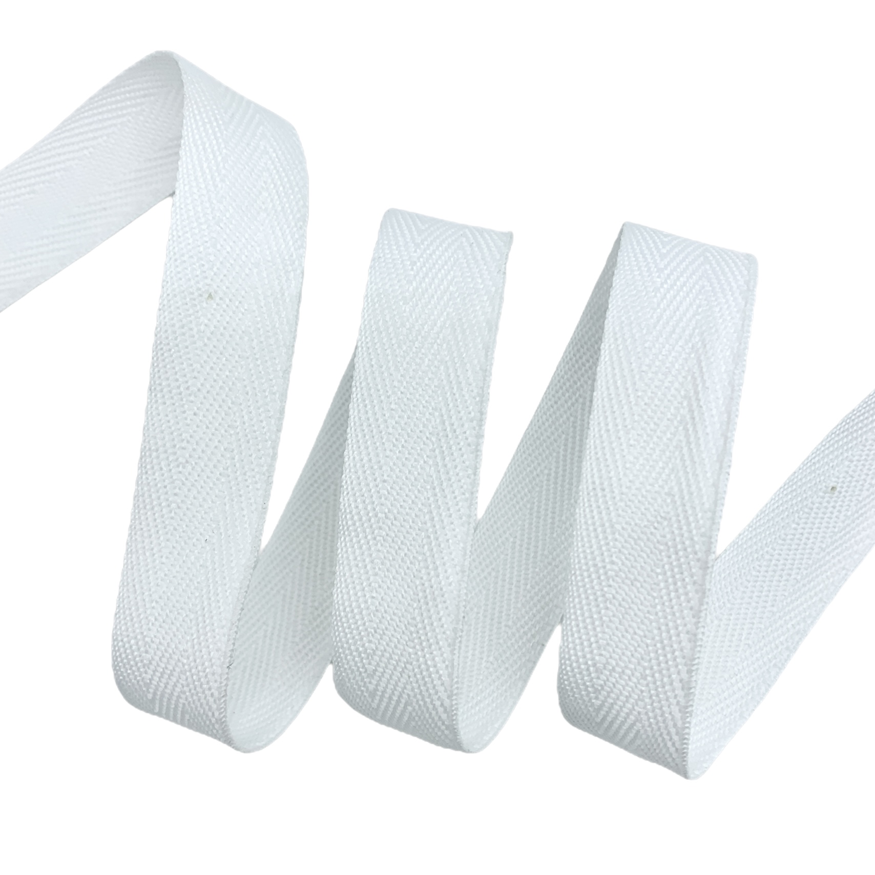 Cadarço Poliéster FP - 50 Metros - 20MM, Alvejado