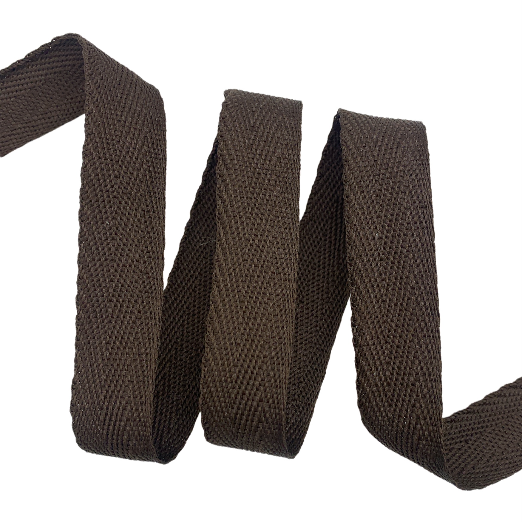 Cadarço Poliéster FP - 50 Metros - 20MM, Marrom