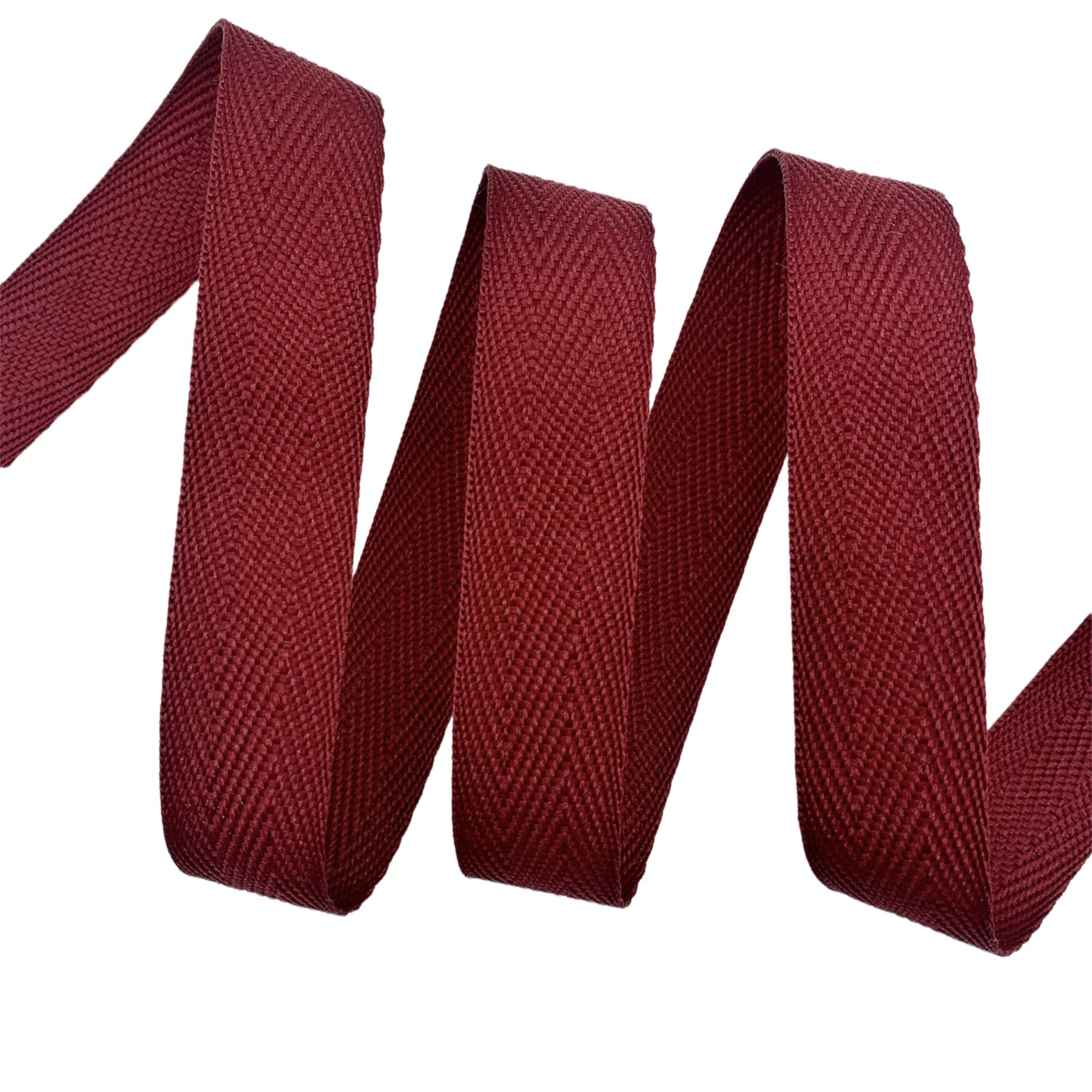 Cadarço Poliéster FP - 50 Metros - 20MM, Vinho