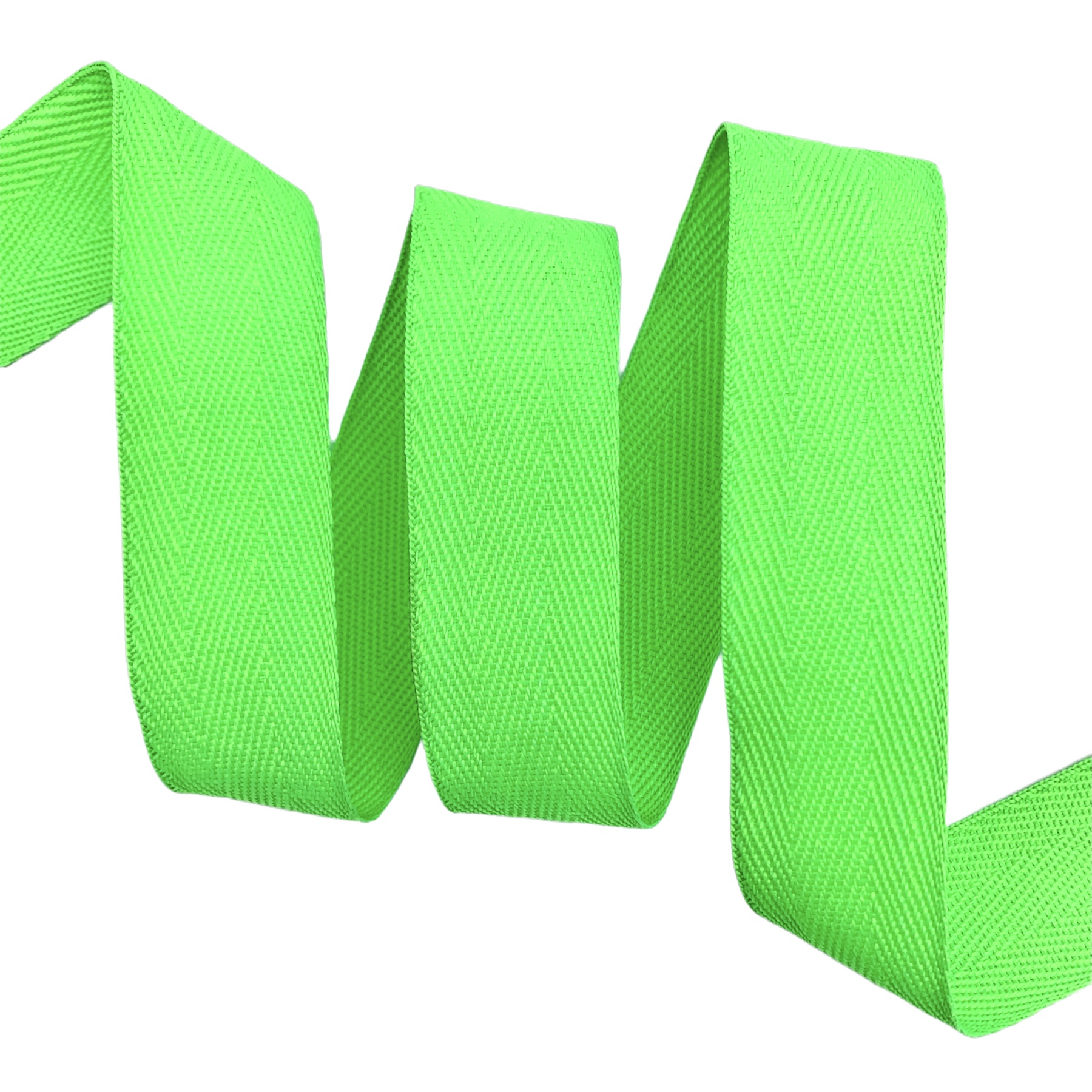 Cadarço Poliéster FP - 50 Metros - 30MM, Verde Limão