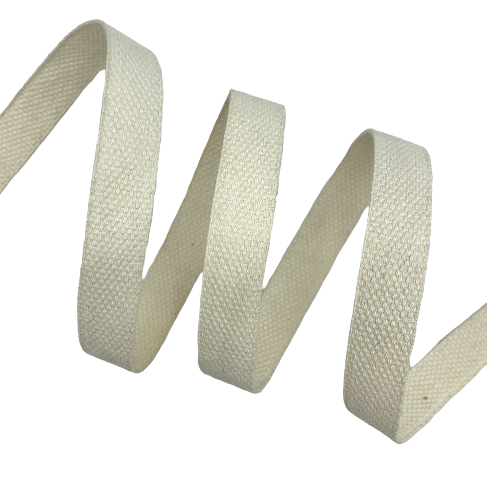 Cadarço Trama Bolinha TELA - 50 Metros - 20MM, Cru