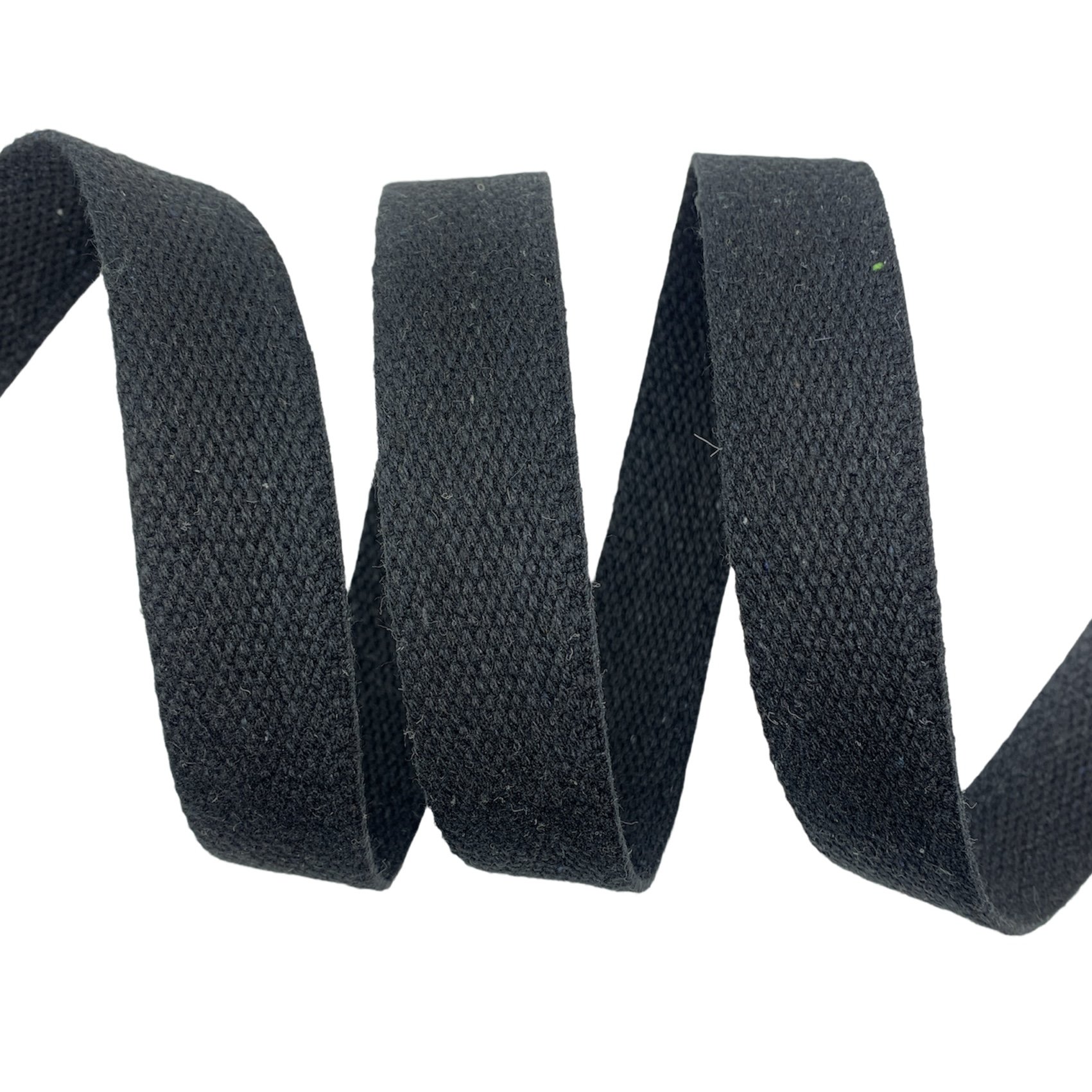 Cadarço para Cinto com Duas Bordas CT2B - 25 Metros - 30MM, Preto