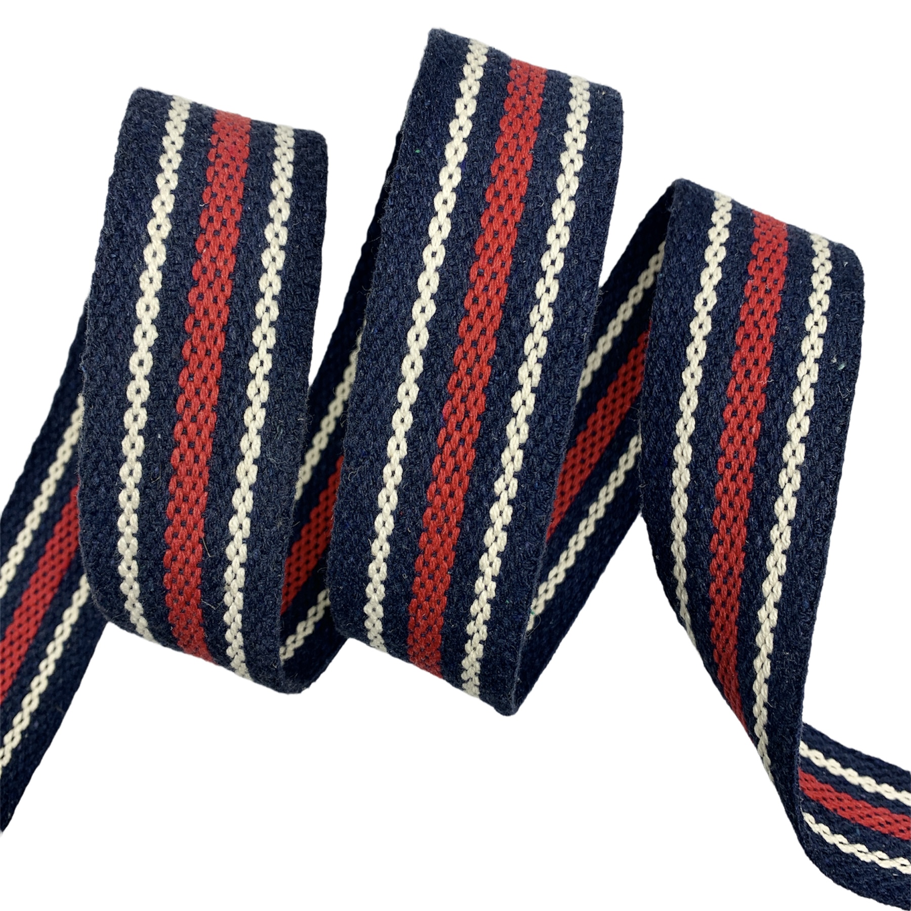 Cadarço para Cinto com Três Listras CT3L - 25 Metros