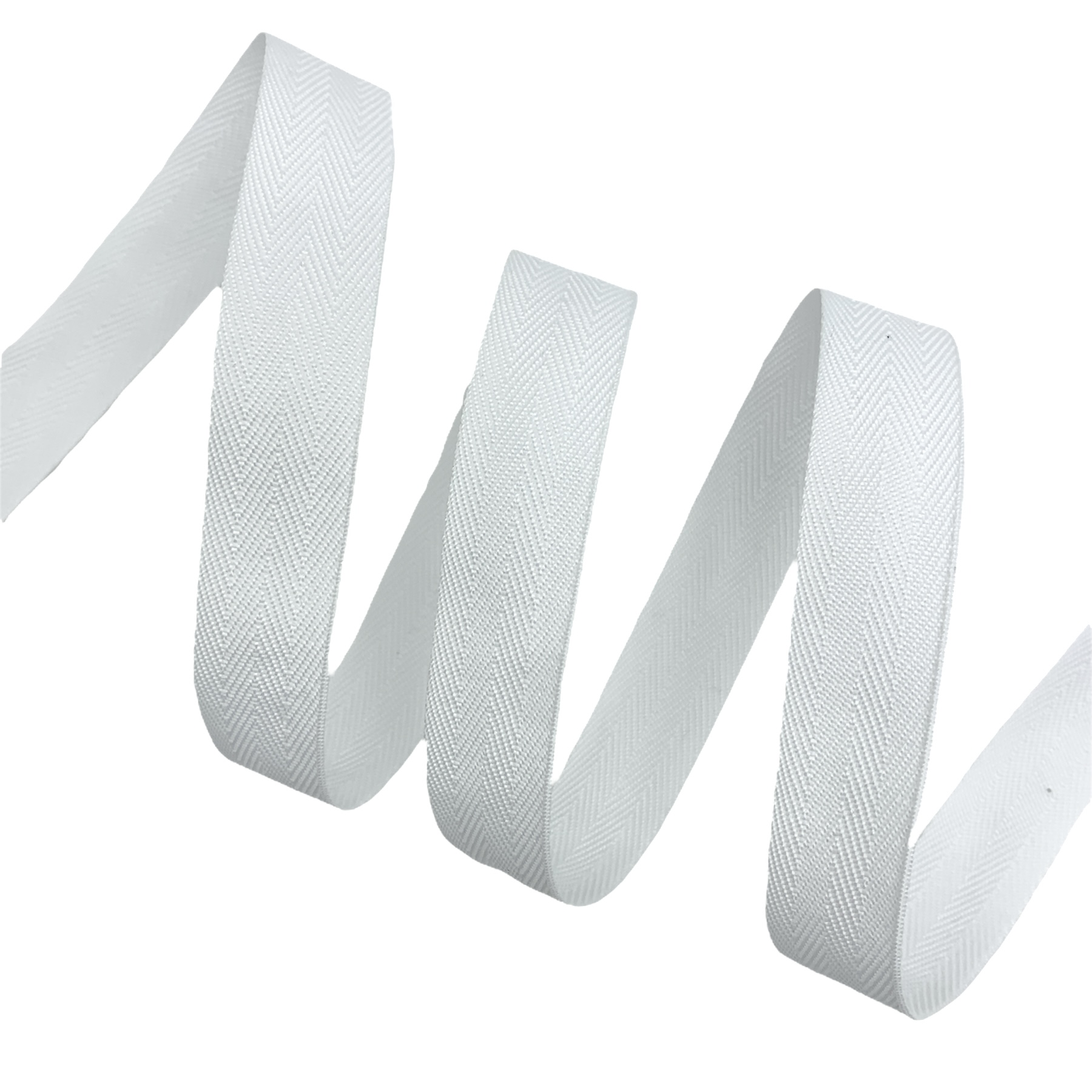 Cadarço Poliéster FP3 - 50 metros - 20MM, Branco Nat