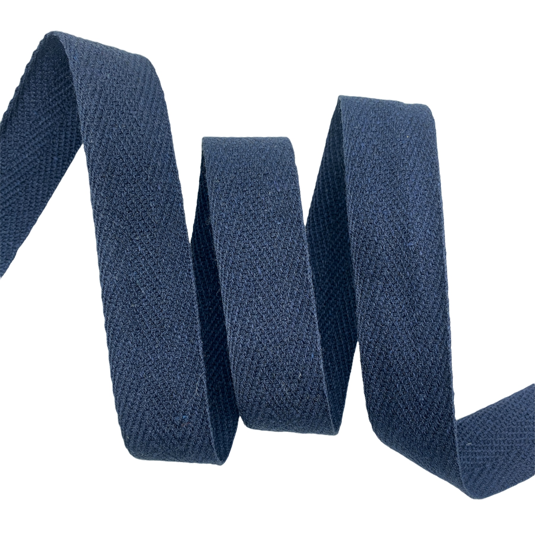 Cadarço Sarjado Misto CC - 50 metros - 25MM, Marinho