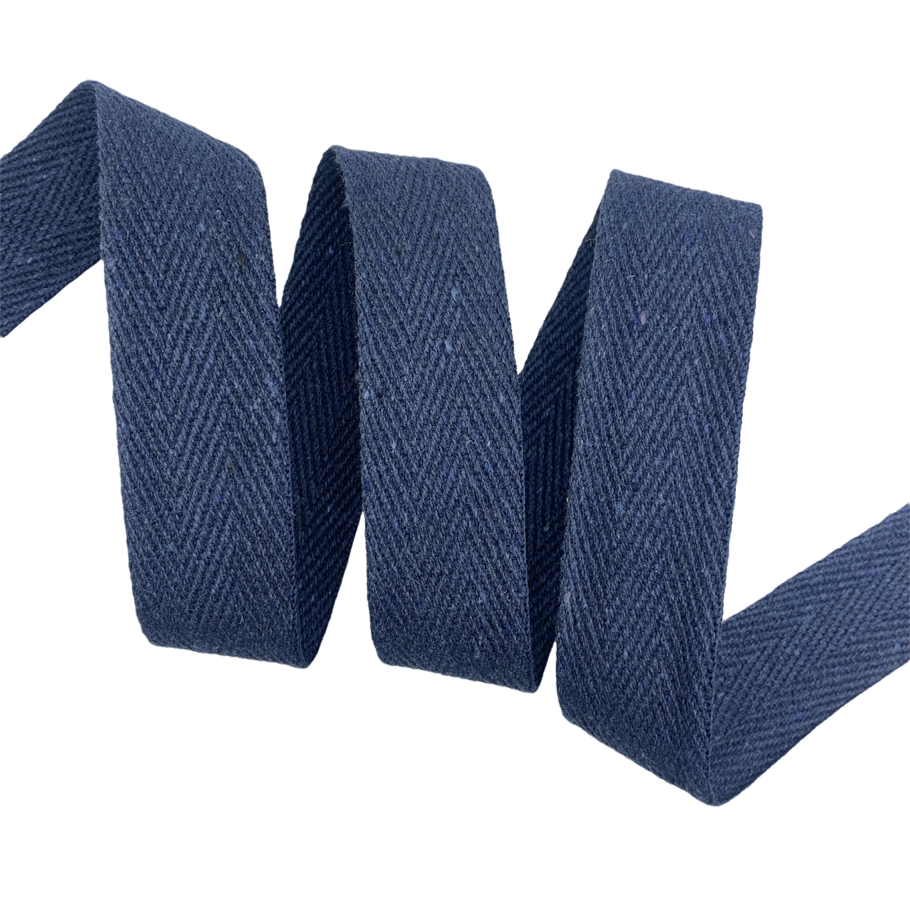 Cadarço Sarjado Misto CC - 50 metros - 30MM, Marinho