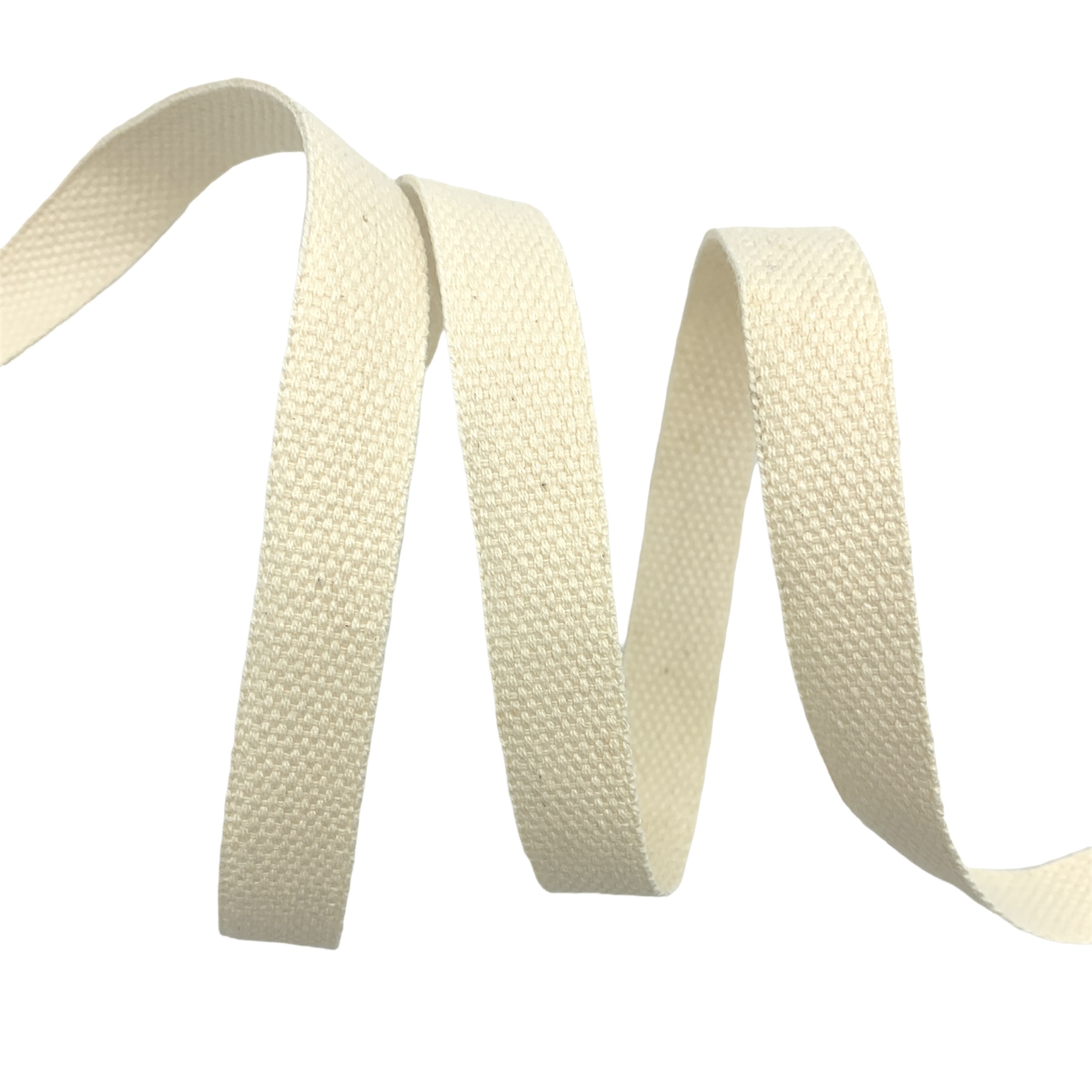 Cadarço Trama Bolinha TELA - 50 Metros - 15MM, Cru