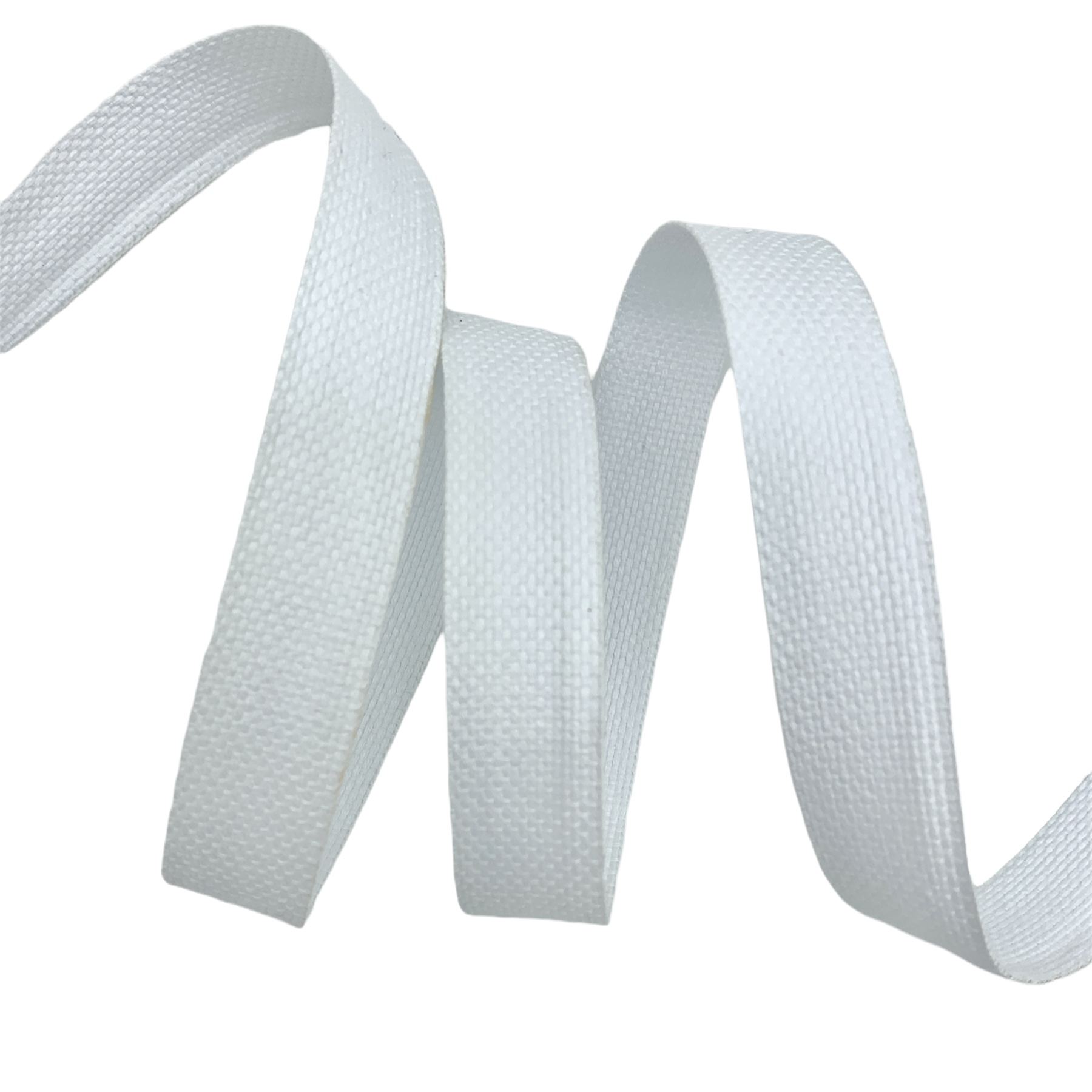 Cadarço Trama Bolinha TELA - 50 Metros - 20MM, Branco