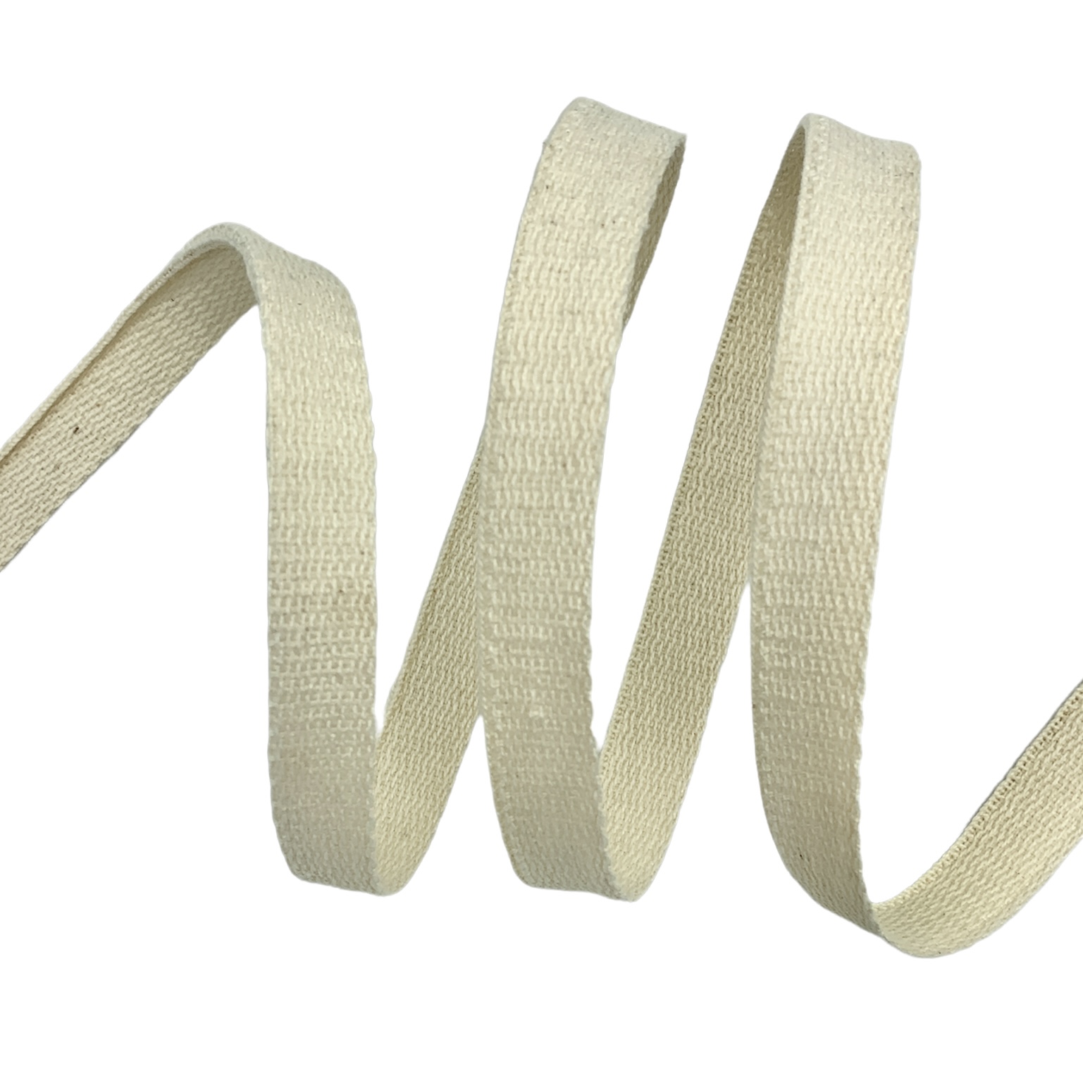 Cadarço Trama Onda OND - 50 Metros - 15MM, Cru