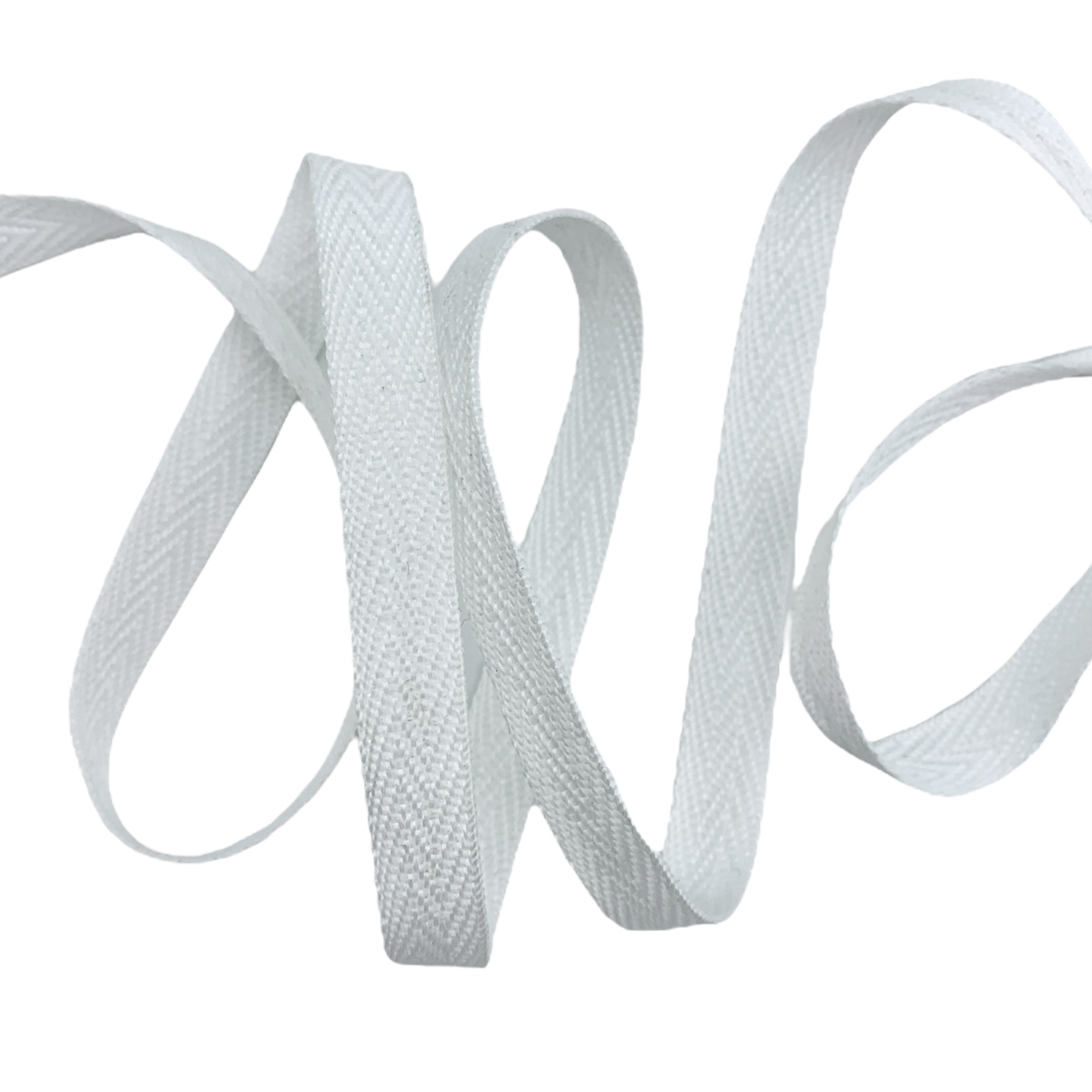 Cadarço Poliéster FP - 50 Metros - 10MM, Branco Nat