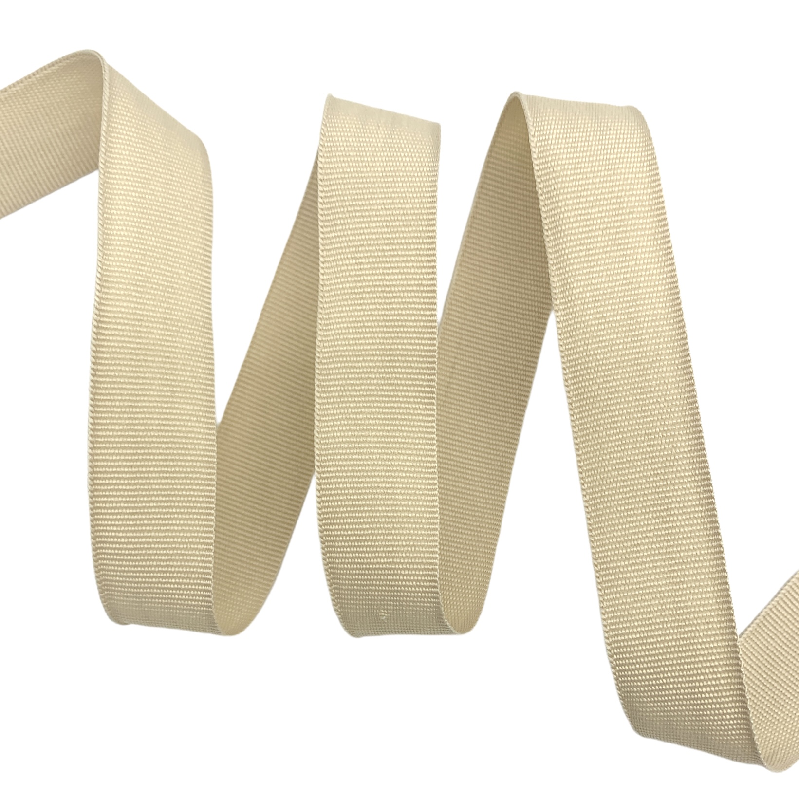 Fita Galão Gorgurão GII - 50 Metros - 20MM, Bege