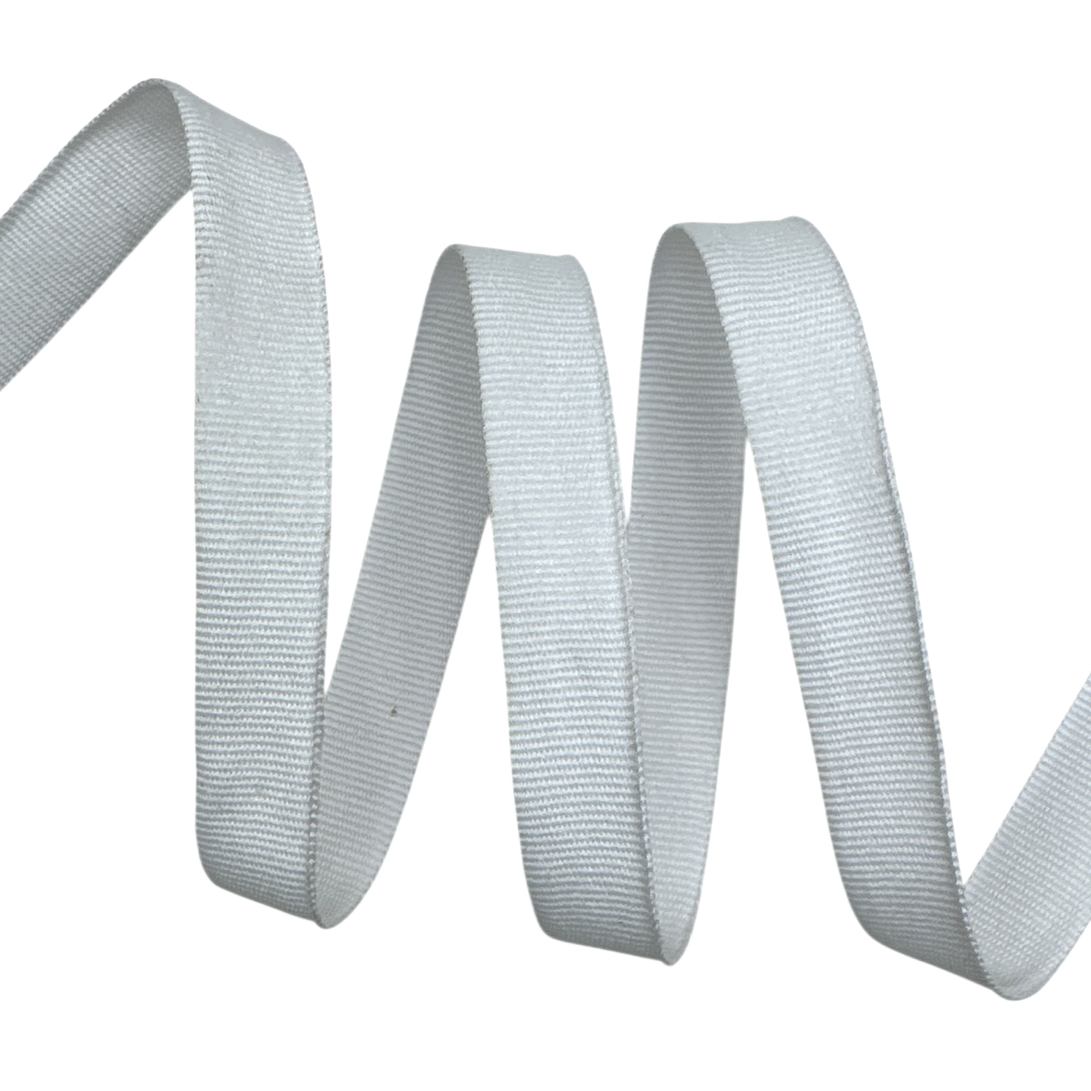 Fita Galão Gorgurão GII - 50 Metros - 15MM, Alvejado