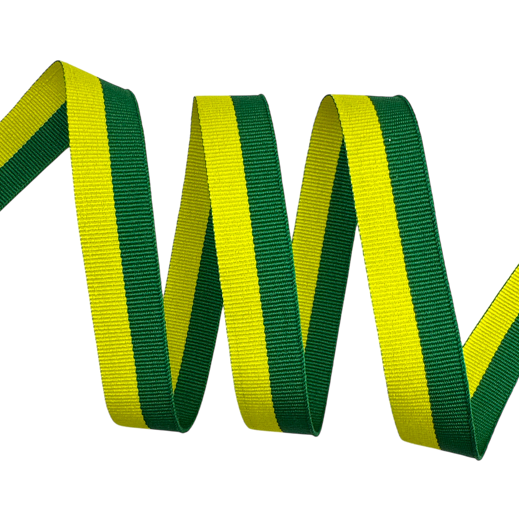 Fita Galão Listrada BIC2 - 45 Metros - 17MM, Bandeira/Canário