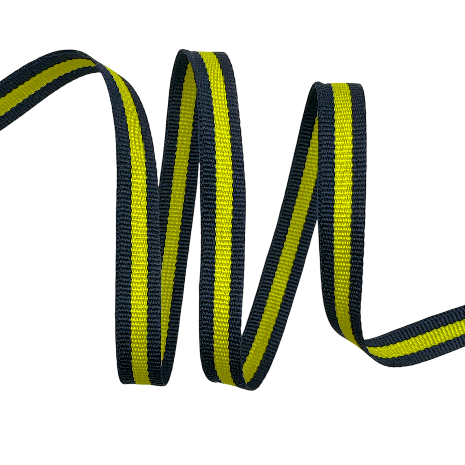 Fita Galão Listrada BIC - 34 Metros - 10MM, Marinho/Canário